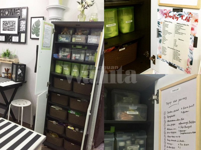 Walaupun Tiada Kabinet  Dapur  Tetap Boleh Buat Pantri 