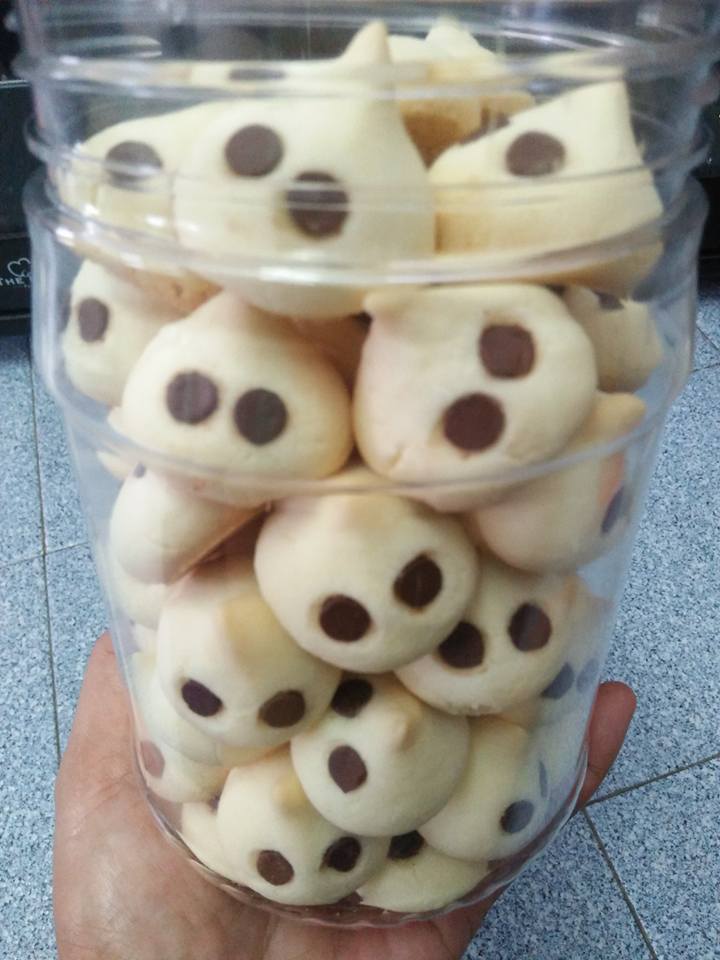 Biskut Susu 'Alien' Viral 4 Bahan Comel & Gebu, Memang 