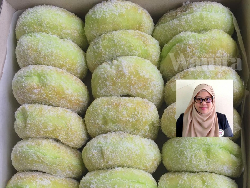 Gadis Ini Kongsi Resipi & Tip Buat Donut Pandan Wangi Gebu 