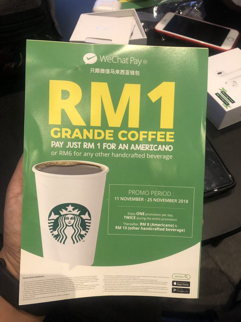 Mudah Rupanya Order Air Starbucks, Guna Cara Ni Boleh Dapat Murah